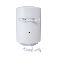 Chauffe-eau électrique vertical en acier inoxydable 30L 50L 80L 100L 2kW avec réservoir émaillé pour douche chaude domestique et salle de bain