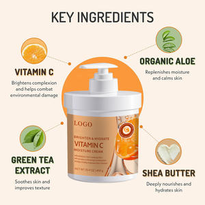 Crema Hidratante Profunda Nutritiva con Ácido Hialurónico al por Mayor OEM, Loción Corporal con Vitamina C - Product Image 2