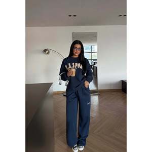 Survêtement en velours bleu marine Easport pour garçons, coupe-vent, respirant, pour l'entraînement et le jogging, avec éléments réfléchissants, grande taille, hiver - Product Image 3