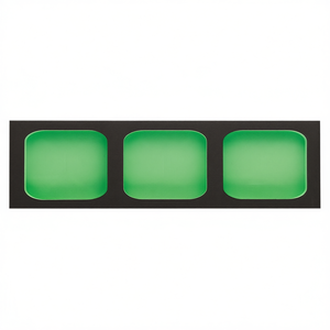 Kit d'outils de réparation automobile FG 100 VA4, plateau vert à trois compartiments - Product Image 2