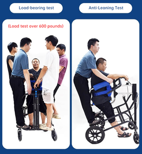 Ary y tế hỗ trợ đứng di chuyển khung tự động điều chỉnh chiều cao dáng đi đào tạo nách hỗ trợ điều chỉnh chiều rộng 100kg - Product Image 5