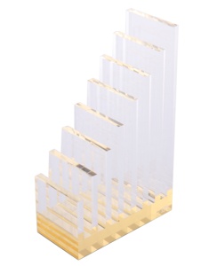 <span class=keywords><strong>Supporto</strong></span> in Acrilico Trasparente Personalizzato, Espositore <span class=keywords><strong>per</strong></span> <span class=keywords><strong>Libri</strong></span> in Acrilico, <span class=keywords><strong>Supporto</strong></span> <span class=keywords><strong>per</strong></span> Esposizione in Biblioteca e Ufficio - Product Image 5