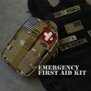 Bolsa Táctica de <span class=keywords><strong>Primeros</strong></span> <span class=keywords><strong>Auxilios</strong></span> Portátil IFAK Sistema Molle al por Mayor con Equipo y Suministros Médicos <span class=keywords><strong>para</strong></span> Acampar al Aire Libre - Product Image 4