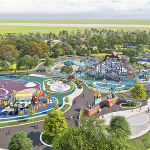 Tobogán Acuático Comercial Moderno de Nuevo Diseño, Resistente a la Intemperie, para Parques de Diversiones de Gran Escala y Centros Acuáticos Globales - Product Image 3