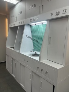 Tricar Chất Lượng Cao Tùy Chỉnh Kích Thước Tùy Chọn Nổ Bằng Chứng Chiếu Sáng Xe Sơn Gian Hàng Với Trộn Phòng Sơn Trộn Phòng - Product Image 4