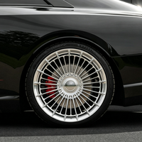 Rines Forjados Personalizados SL de 18"-26" Pulgadas 21x9.5 20x9, 5x112 5x120, Pulidos, Multirradio, Compatibles con Audi, Benz, BMW, Range Rover Sport