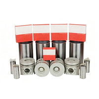 Pièces de moteur d'excavatrice 5-87813182-4 5-87813182-0 Kit de chemise de cylindre de moteur pour ISUZU TFR55 4JB1 NHR55