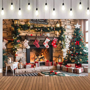 Bannière <span class=keywords><strong>de</strong></span> fête personnalisée Joyeux Noël à suspendre pour porte <span class=keywords><strong>de</strong></span> garage, <span class=keywords><strong>jardin</strong></span>, événement, décoration, affiche personnalisée - Product Image 6