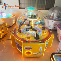 Direct usine : Machine d'arcade grue excavatrice porte-bonheur pour 4 joueurs, à monnayeur, avec récompenses pour enfants, pour divertissement intérieur