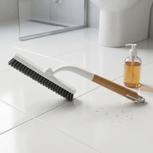 Brosse en PP à long manche pour le nettoyage des sols, des salles de bain, des toilettes, des baignoires et des joints de <span class=keywords><strong>carrelage</strong></span> à la maison (vente en gros) - Product Image 2