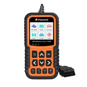 Miglior Foxwell F1000B può OBDII/EOBD lettore di codici e Tester batteria 2 in <span class=keywords><strong>1</strong></span> 12V analizzatore di batteria <span class=keywords><strong>OBD</strong></span> lettore di codici PK BT705 BT715 BT780 - Product Image 1
