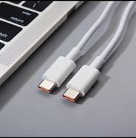 Chargeur Adaptateur Secteur Ultra-Rapide 6A avec Câble USB-C pour Infinix/TECNO 100W Note 50 40 30 Pro Zero 40 30 Hot 50 40 30