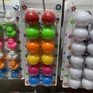 MYLULU oversize 30mm & 40mm perline per bambini ragazze Baby Knocker palle per <span class=keywords><strong>capelli</strong></span> all'ingrosso <span class=keywords><strong>accessori</strong></span> per <span class=keywords><strong>capelli</strong></span> con palline per bambine - Product Image 4