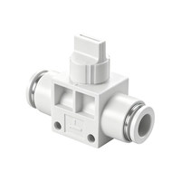 Raccord rapide HVFF 4mm/6mm/8mm/10mm en caoutchouc nitrile et plastique/métal pour tuyau d'air, connecteur rapide pour tuyau, vanne d'arrêt manuelle