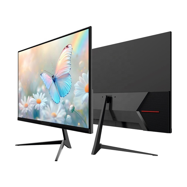 OEM 24/27/32/34 Inch Curved PC Monitor LED Gamer Borderless Full HD IPS 4K Display 144Hz RGB Interfaces Built-in Speaker Desktop