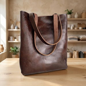 Bolsos de Mano de Lujo para Mujer, de Cuero Genuino, Duraderos, Ligeros, con Cierre, Impermeables, de Gran Capacidad (2L), con Correa Cruzada - Product Image 2