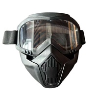Masque Harley Factory Spot avec monture intégrale en PC, lunettes anti-UV et coupe-vent, vente en gros