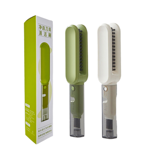 <span class=keywords><strong>Brosse</strong></span> de nettoyage 3-en-1 M <span class=keywords><strong>pour</strong></span> couteaux, spatules, baguettes, couverts, fourchettes et cuillères, avec <span class=keywords><strong>brosse</strong></span> à poils double face <span class=keywords><strong>pour</strong></span> lave-vaisselle - Product Image 1