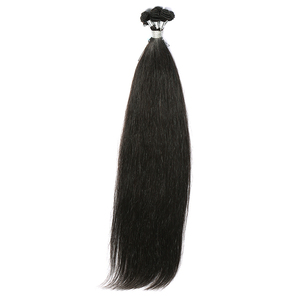 K.SWIGS Cuticle Aligned 1B Straight Virgin Human Hair Extensions Invisible Weft No <b>Tangle</b> For Salon Hair Styling Hand Tied Wef - Product Image 2