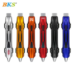 ปากกาลูกลื่นพลาสติก 1.0 มม. ลายโลโก้รถแข่ง สไตล์สัตว์ สำหรับโรงเรียนและสำนักงาน มีตัวอย่างให้ดู - Product Image 6