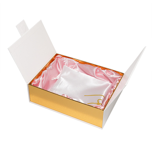 Sang trọng handmade phần mở rộng tóc người satin chèn nổi hộp các tông cho tóc giả và tóc phụ kiện thanh lịch Hộp quà tặng - Product Image 2