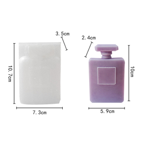 Moule en silicone 3D <span class=keywords><strong>pour</strong></span> flacon de <span class=keywords><strong>parfum</strong></span>, résine, bougies, savon, bricolage, aromathérapie, plâtre, chocolat, <span class=keywords><strong>fondant</strong></span>, outil de pâtisserie, décoration intérieure - Product Image 4