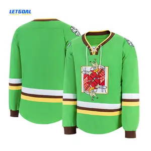 OEM Custom Embroidery Ice Hockey Jersey Manufacturer of Ice Hockey Jersey Embroidery Patches