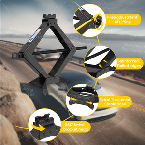 Outil automobile <span class=keywords><strong>de</strong></span> cric à ciseaux en acier <span class=keywords><strong>de</strong></span> haute qualité <span class=keywords><strong>de</strong></span> 3 tonnes pour la réparation <span class=keywords><strong>de</strong></span> pneus <span class=keywords><strong>de</strong></span> voiture - Product Image 2