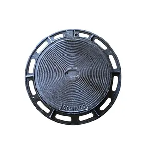Supply EN124 Gietijzer Dubbele Afdichting Afsluitbare Putdeksel Met Frame - Product Image 4
