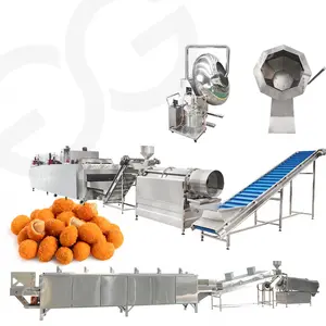 Full Automatic Flavoring Pumpkin Sunflower Seeds Roasting Machine Peanut Continuous Cashew Nut Roasting Machine