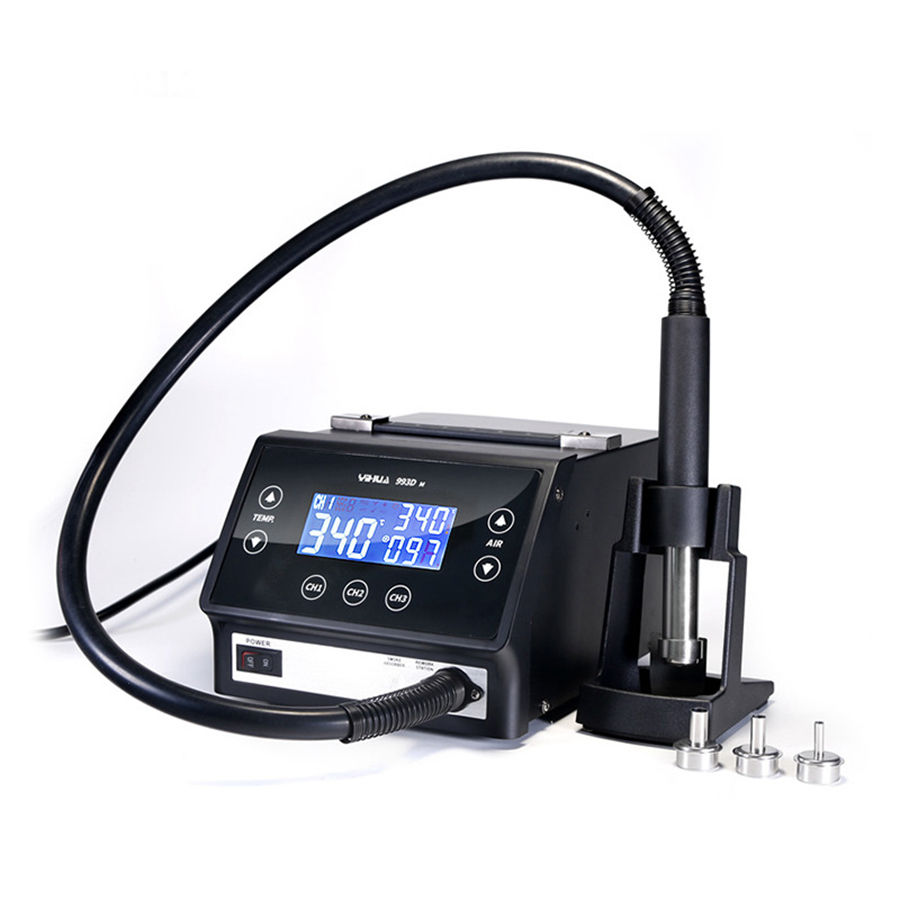 สถานีเชื่อมตะกั่วบัดกรีลมร้อน993D ม.