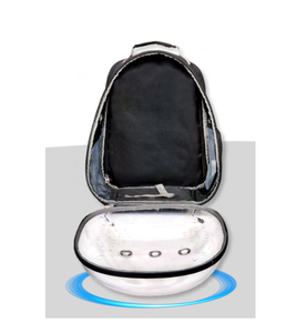 Portable Expandable Cat Travel Bag Foldable Pet <b>Carrier</b> <b>Backpack</b> Style <b>Carrier</b> with Extra Space Breathable Mesh Panels - Product Image 2
