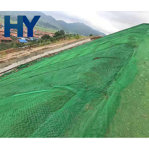 แผ่นพลาสติก HDPE <span class=keywords><strong>3</strong></span> มิติ ลายรังผึ้ง สำหรับปูพื้นหญ้ากลางแจ้ง แผ่นรองพื้น Geomat EM4G สำหรับระบายน้ำใน<span class=keywords><strong>สวน</strong></span> ป้องกันการอัดดิน ป้องกันการเกิดทางลาดชัน สีดำ สีเขียว อายุการใช้งาน 5 ปีขึ้นไป - Product Image 1
