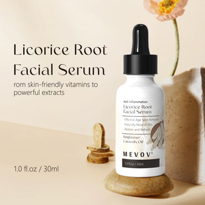 Sérum de <span class=keywords><strong>visage</strong></span> à la racine de réglisse de marque privée Sérum éclaircissant pour la peau Élimination des taches noires Sérum blanchissant pour le <span class=keywords><strong>visage</strong></span> - Product Image 1
