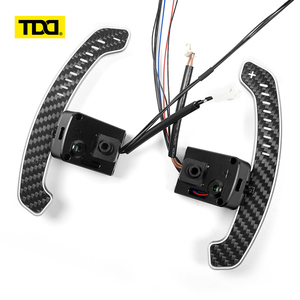 แป้นเปลี่ยนเกียร์ TDD LED คาร์บอนไฟเบอร์แม่เหล็ก สำหรับพวงมาลัยนิสสัน 400Z GTR R35 - Product Image 3