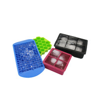 Moule à glaçons en silicone de qualité alimentaire, sans BPA, forme carrée, 160 petits glaçons, non toxique, pour cocktails