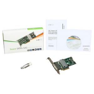 Lsi00243 9750-8e 8-Cổng bên ngoài 6 Gb/giây SATA + SAS Đột kích điều khiển thẻ L PCIe 2.0 X8 Giao diện bộ phận máy tính - Product Image 2