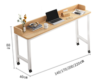 Simplicité moderne maison chambre bureau longue portée Table de lit réglable bureau étude Portable paresseux Table de chevet lit