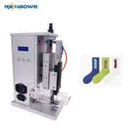 Étiquettes pliées personnalisées pour chaussettes, étiquettes pliables pour machine d'étiquetage avec moteur, haute capacité, faciles à utiliser