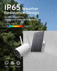 Ngoài trời Battery Powered 3MP đầy màu sắc Night Vision <span class=keywords><strong>Home</strong></span> Bullet CCTV năng lượng mặt trời Wifi máy ảnh an ninh - Product Image 6