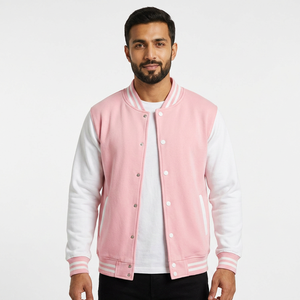 Custom Men's Varsity <b>Jacket</b> with Breathable Winter Wear Letterman Leather Sleeves New Wholesale Varsity <b>Jacket</b> - Product Image 1