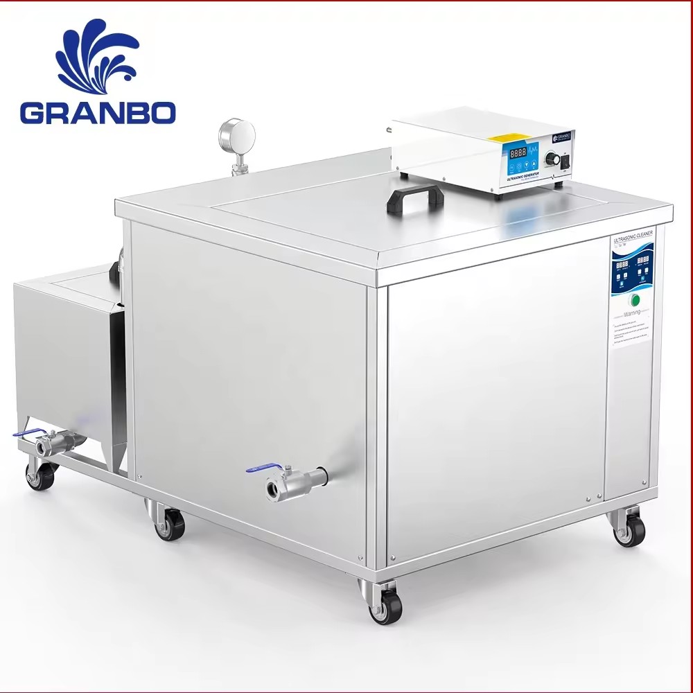 Промышленный Ультразвуковой очиститель Granbo, 1200 Вт, 88 л, функция OEM, с системой рециркуляции фильтра для удаления ржавчины масла, стиральная машина
