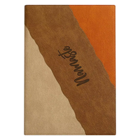 Cuaderno Ecológico y Sostenible de Cuero PU Reciclado con Bolsillo para Documentos para Uso en la Oficina