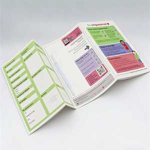 Dossier médical en carton durable imprimé offset avec fermeture à clip, personnalisé pour les documents prénatals des <span class=keywords><strong>femmes</strong></span> enceintes - Product Image 2