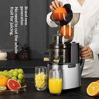 Automatische elektrische sapcentrifuge met pulpseparatie, multifunctionele fruit- en groentesapcentrifuge, sojamelkmaker voor thuisgebruik