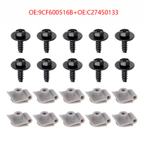 Mazda Fender <b>Bumper</b> Nut <b>Clip</b> Kit 9CF60-0516B For Repair Replacement - Product Image 4