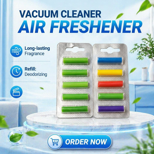 Bâtonnets désodorisants pour aspirateur, tablettes parfumées à piles, écologiques, accessoires en gros pour hôtels et usage domestique - Product Image 3
