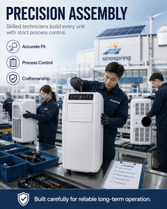 เครื่องปรับอากาศไฮบริด 48V รุ่นยอดนิยมสำหรับบ้านสมัยใหม่ ไม่ต้องติดตั้ง ประหยัดพลังงาน ระบบปรับอากาศแบบพกพา ให้ประสบการณ์สุดยอด - Product Image 3