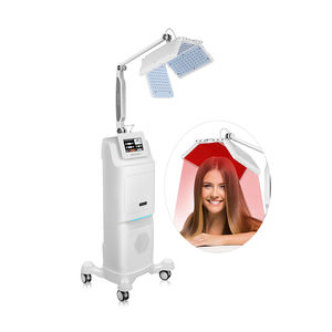 Máquina de Terapia de Luz Roja Bio Corriente Vertical 7 en 1 para el Crecimiento del Cabello y Cuidado Facial con Vibraciones y Masaje - Product Image 6