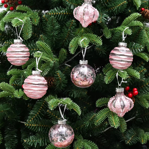 Bolas de Navidad Transparentes de PET de Alta Calidad, Mini, 8 cm, Ecológicas, Modernas, 3 Colores, Forma Personalizada, Decoración Colgante para Fiestas - Product Image 5